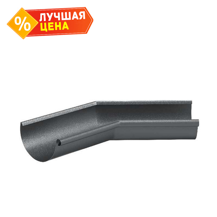 Угол желоба внутренний 135гр., 90/125, Маренго матовый (RR23)