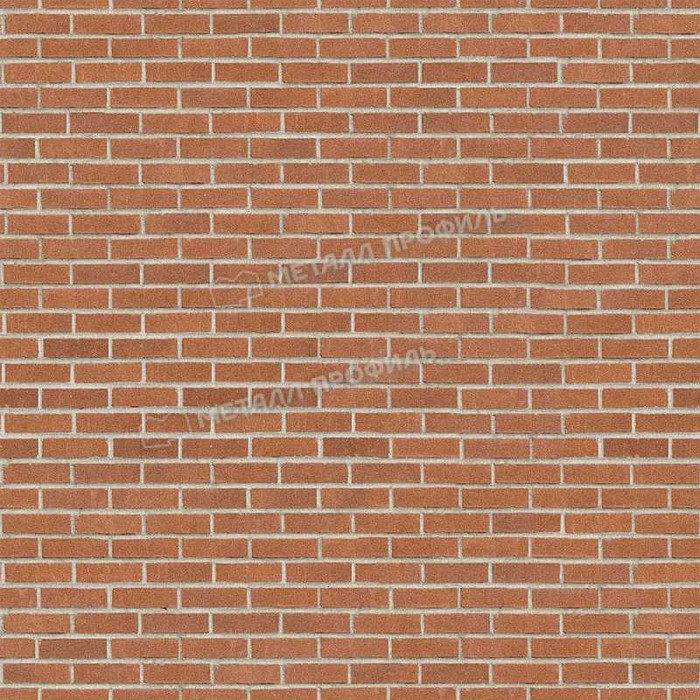 Планка конька круглого R110х2000 (ECOSTEEL-01-Кирпич-0.5)